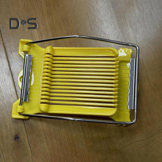 Картофельная яйцерезка Easy Press Пищевая ломтерезка Luncheon Meat Cutter с 14 проволоками из нержавеющей стали Сырорезка для мягких фруктов Тофу Фрукты дракона