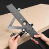 VEVOR Lawn Mower Blade Sharpener and Balancer, 15 degrees - 45 degrees Adjustable Lawnmower Blade Sharpening Tool with 4 Adapter Pins