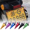 1-4pcs Car Conversion Fasteners License Plate Screws License Plate Mounting Hardware Washers License Plate Bolt Kit