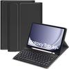 Etui Z Klawiaturą Do Samsung Galaxy Tab A9+ Plus 2023 11" (X210/X215/X216) Klawiatura Bluetooth Na Magnes Alogy Czarne + Szkło