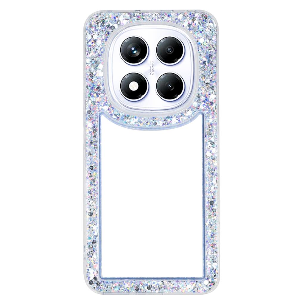For Xiaomi Redmi Note 14 Pro 4G Case Glitter Epoxy Soft TPU Clear Back Cover