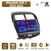 Android Car Radio для Mitsubishi ASX 1 2010-2016 Мультимедийный проигрыватель Головное устройство Стерео GPS Навигация BT WIFI 1+16 ГБ