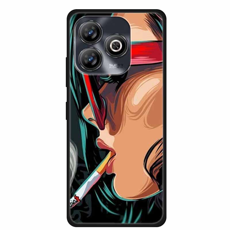 Чехол для ZTE BLADE A75 4G Животные Мягкий Силикон ТПУ Чехлы для Телефона Задняя Крышка Для ZTE BLADEA75 Ударопрочный Волк Защитник Крутой Coque