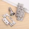 304 Stainless Steel Stainless Steel Hinge 3+1 Set 4 Inches Door Stopper Hinge Set Small Solid Flush Door Hinges Cabinet Doors