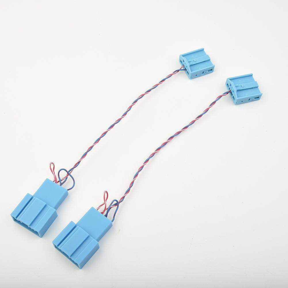 Для 2 шт. соединительных кабелей для сабвуфера под сиденьем, прочные кабели-переходники для сабвуфера