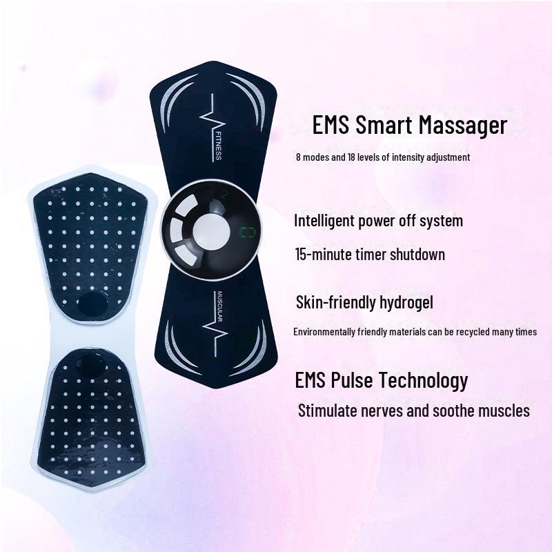 «Перезаряжаемый беспроводной импульсный массажер для шеи и плеч с дистанционным управлением»