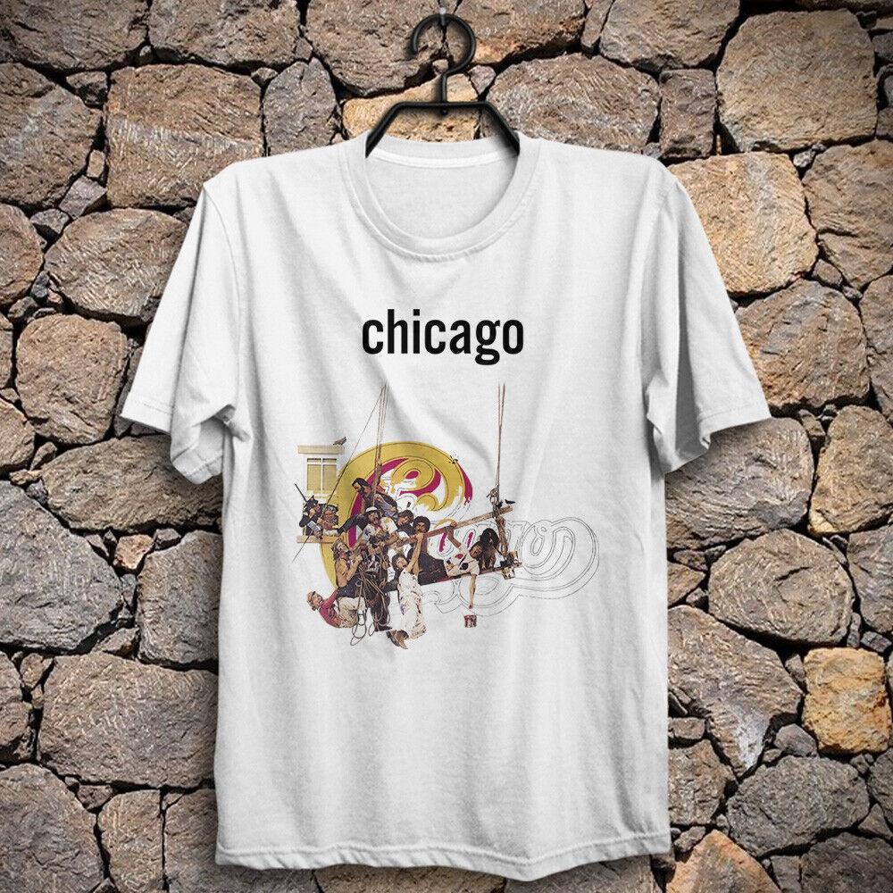 Чикаго IX 9 Хлопковая футболка Терри Кэт, The Big Thing Группа Chicago Transit Унисекс Футболка