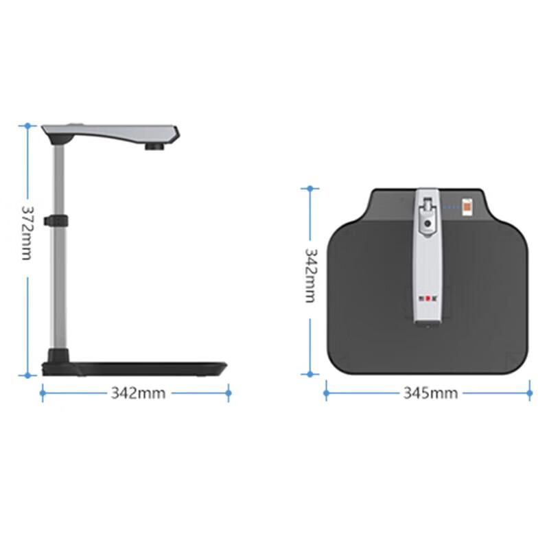Zhihuixing D10A3 A3 10MP High-Speed Document Scanner CN plug (adapter included)