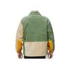Puma Corduroy Panel Color Block Woven Sports Jacket Men Jacket Green 534752-67