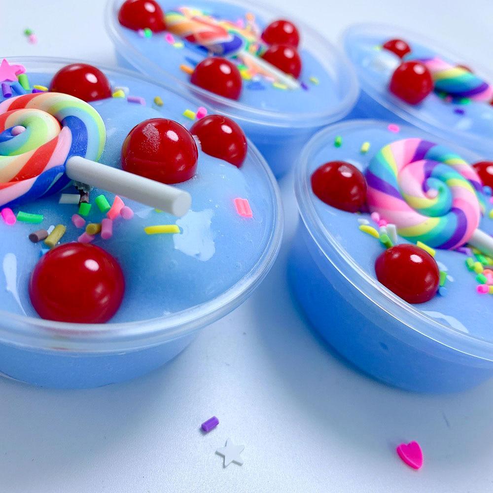 Мягкие леденцы на палочке, игрушки для детей, резиновые слизи Lizun, антистрессовые игрушки, динамический песок для игрушек для сжатия