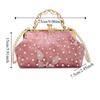 Cheongsam Accessories Chinese Style Handbag Pearl Hanfu Clutch Bag Casual Ladies Shell Bag  Women