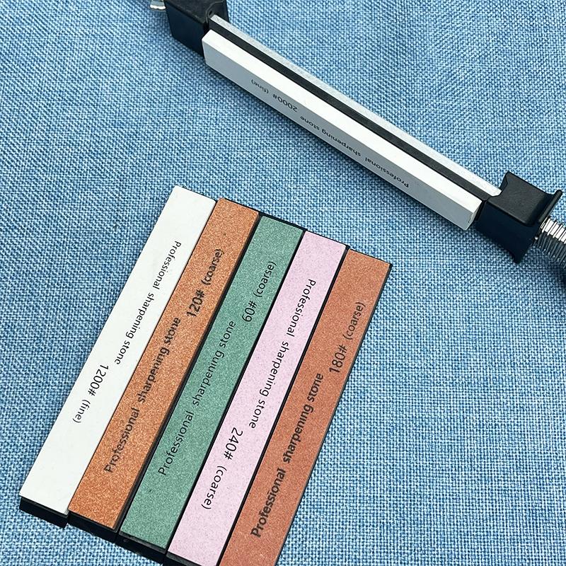 Алмазный точильный камень Точилка для ножей для кухонных ножей Шлифовальный камень Зернистость 240#600#1200# Арканзасский камень