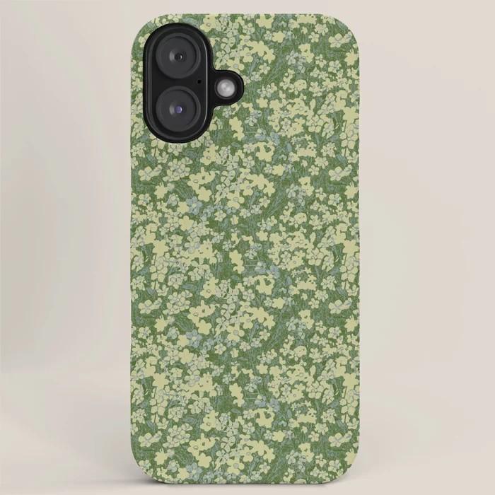 Новый роскошный чехол Clmj с рисунком лилии для iPhone 17 16 15 14 13 12 11 X XS XR Air Pro Max Plus Роскошная двухслойная задняя крышка