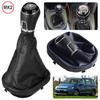For Volkswagen VW Caddy 2 II MK2 Touran Gear Shift Knob Lever Stick PEN Gaiter Boot Cover Black 2004 2005 2006 2007 2008