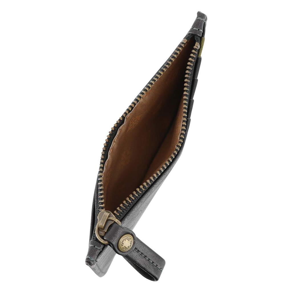 Wallet Genuine Leather Pizzicato Black [Dakota] Women's DA-36366-10