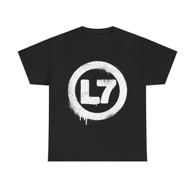 Базовая футболка с логотипом L7 Band для фанатов, все размеры от S до 5XL, L715