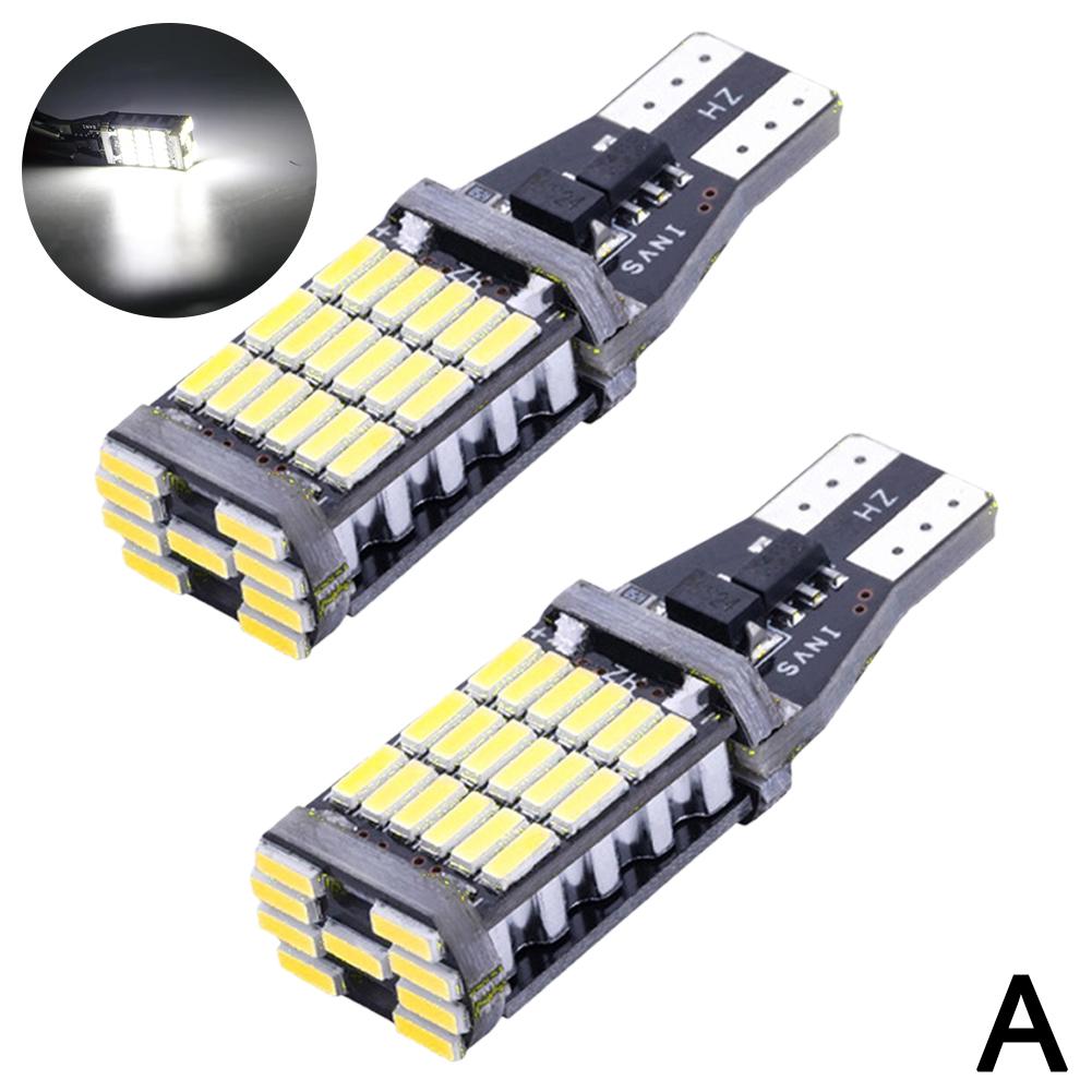 Автомобильный сигнальный фонарь T15 W16W Светодиодная лампа T10 W5W 4014 Светодиод Нет света Зеленые лампы Ошибка Белый Задний Высокий Синий Питание Парковка КРАСНЫЙ Reve I0C5