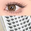 No Need Glue Self-adhesive Lash Clusters Reusable Individual Lashes Fluffy False Eyelashes
