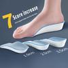Men's and Women's Foot Arch Support Inner Heightening Insole Invisible Soft Bottom Breathable Dynamic Shock Absorption Insole