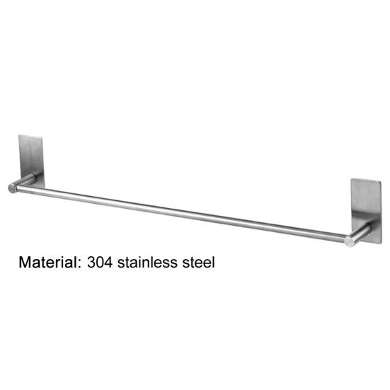 Настенное крепление из нержавеющей стали для ванной комнаты, клейкая вешалка для полотенец, держатель для одежды, вешалка