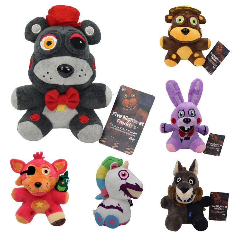 Adorable Five Nights At Freddy's Plush Toys Featuring Rockstar Foxy And Friends