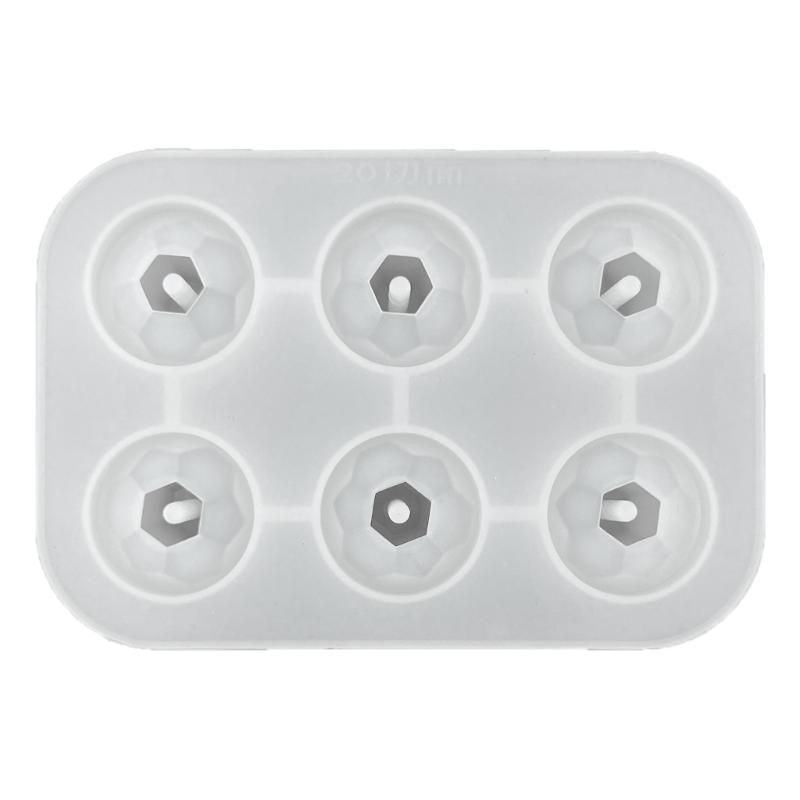 Круглая силиконовая форма для бусин с отверстиями для подвесок для изготовления ювелирных изделий, подвесок, браслетов. Форма для изготовления бусин. Инструмент для поделок своими руками.