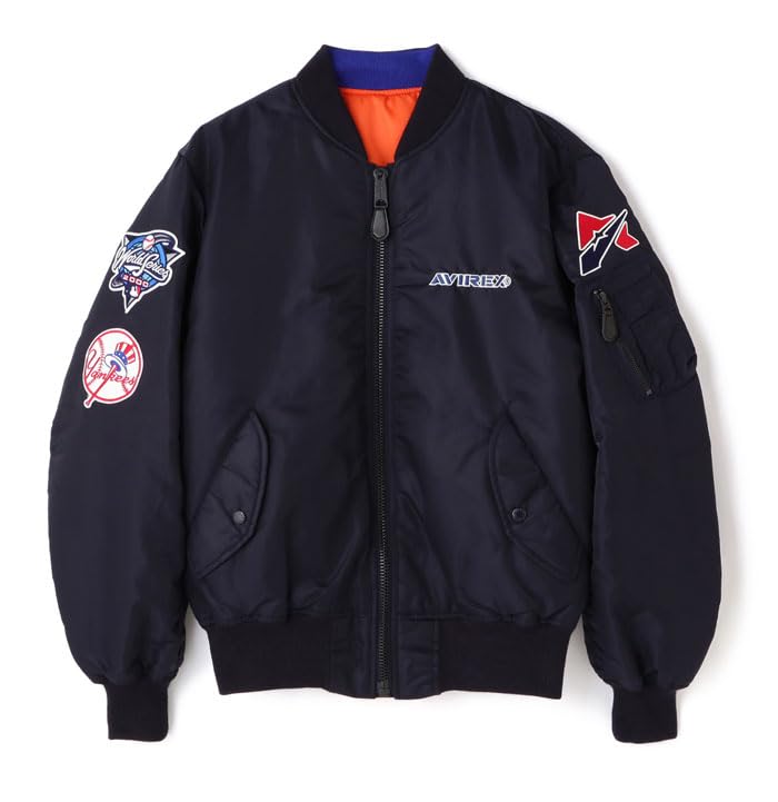 Куртка SUBWAY Subway Series XL 120 Navy [Avirex] MLB MA-1 SERIES/MA-1 Мужская