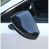 Carbon Fiber Look Side Mirror Rearview Cover Trim For - Mazda 3 Sedan