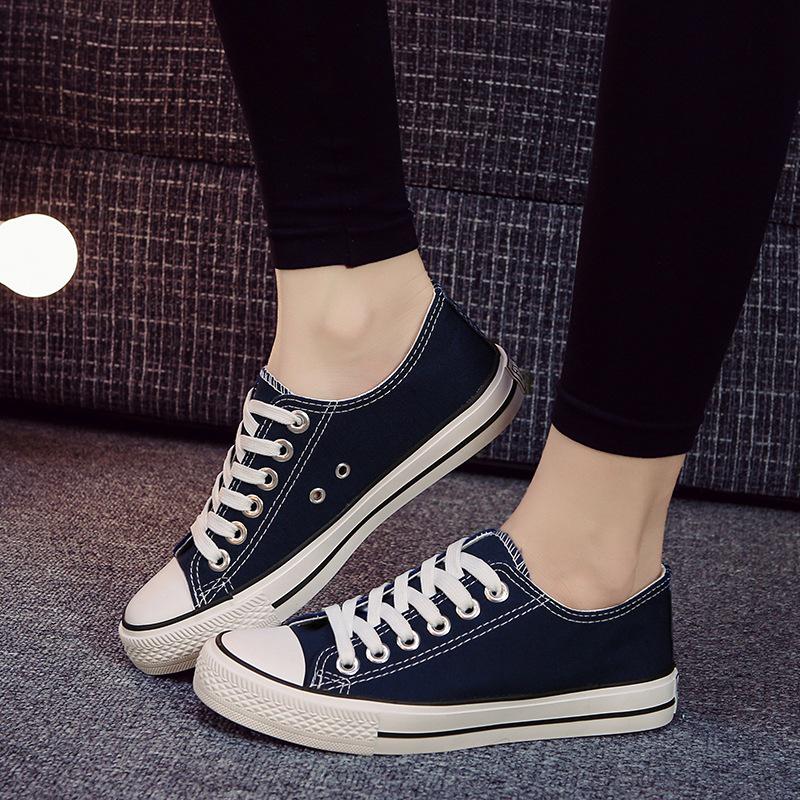 Evergreen Canvas Shoes High-Low Top Unisex Shoes