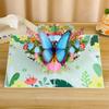 Pop Up Card 3D Spring Paper Greeting Card Unique Gift for Birthday Christmas 3D Hummingbird Pop Up Card