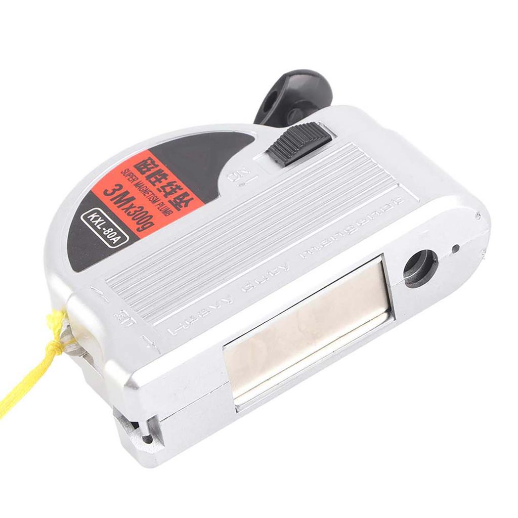 Automatic Plumb Bob Hanging Wire Hammer Magnetic Plumb Bob Vertical Measuring Tool (3 Meters)