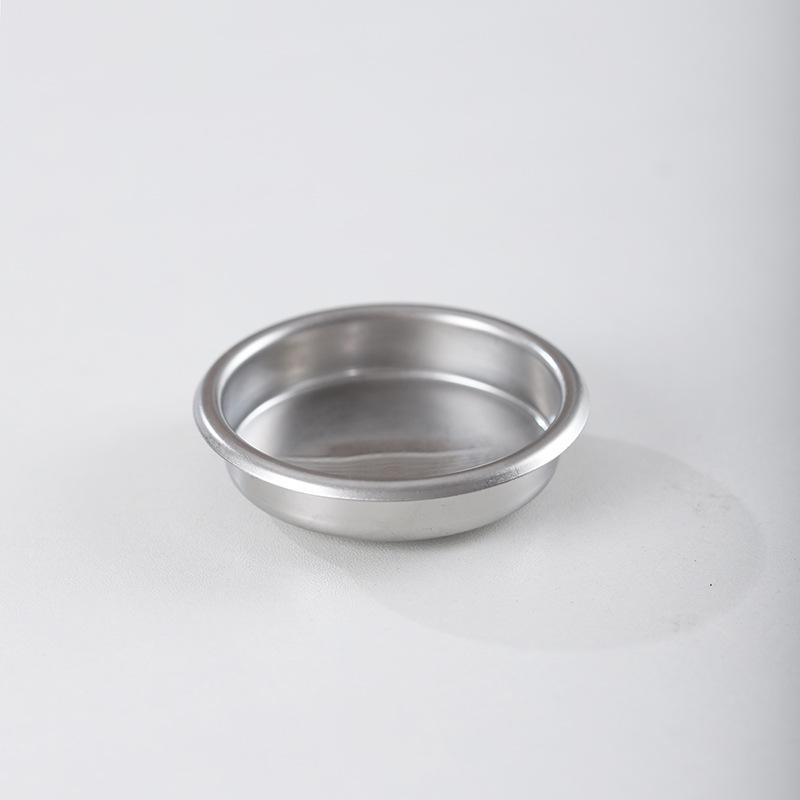 Coffee Blind Filter Bowl 51/54/58Mm Stainless Steel Non Pressurized Filter Cup For Backwashing In Semi Automatic Coffee Machine