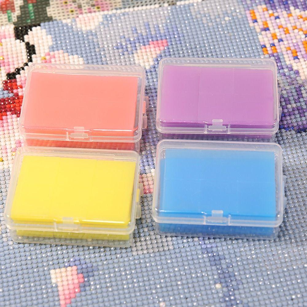 Nail Art Tools Embroidery Drilling Mud Diamond Painting Glue Clay Cross Stitch Storage Box