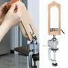 -Wooden Sewing Holder Rotation Clamp Tool 0-55mm Craft Tools for DIY