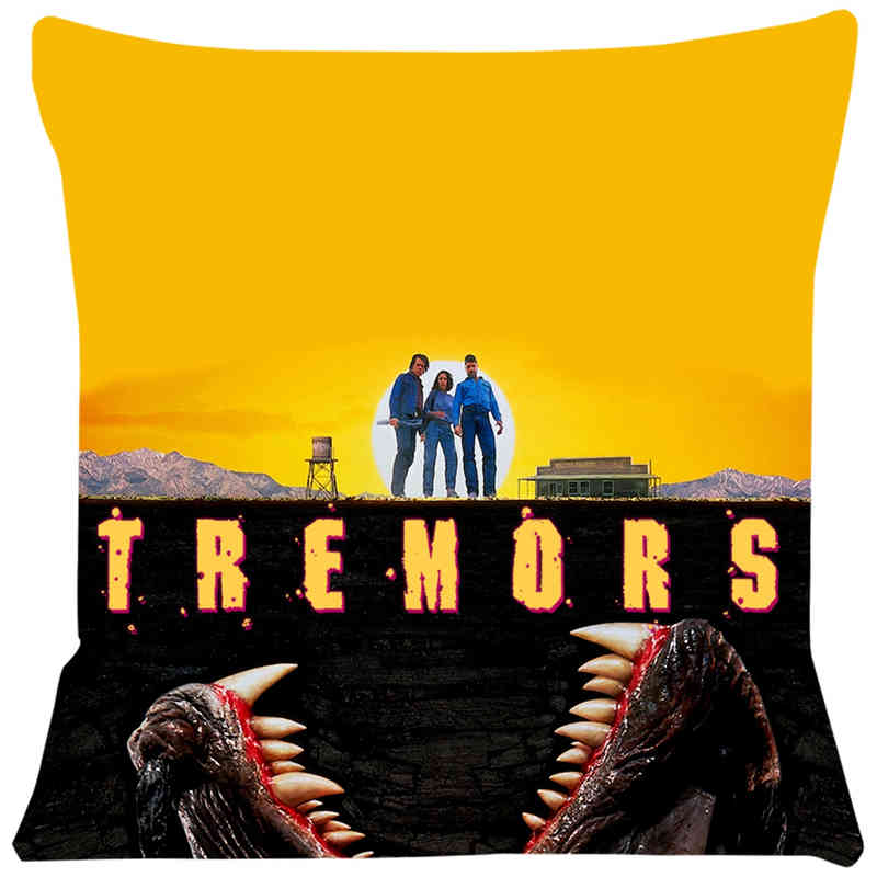Cushion Cover for Sofa Tremors Movie Pillow Case Cover Seat Car Throw Pillowcase 45X45cm For Home Decorative SJ477