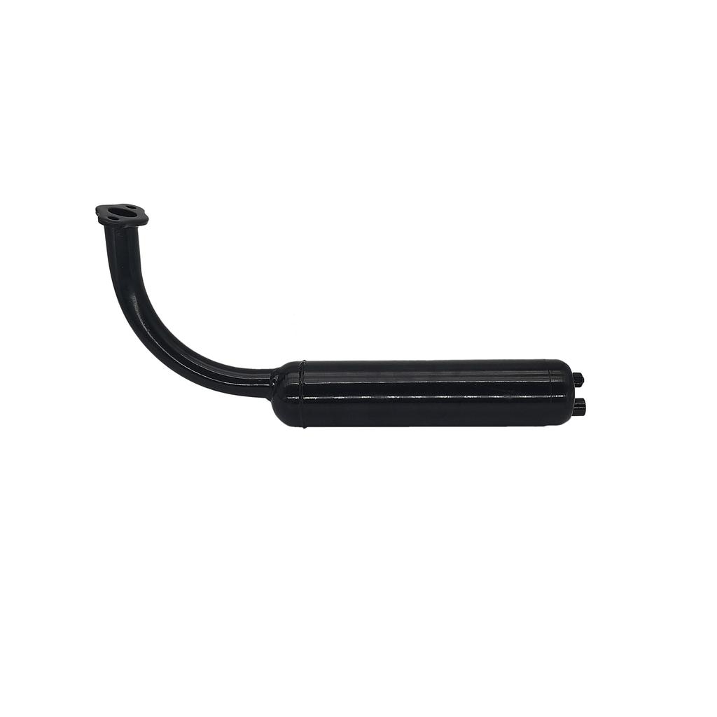 Выхлопная труба глушителя для 2-тактных двигателей 50cc 80cc с газовым мотором, велосипедов, мотоциклов