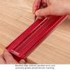 Woodpeckers Saddle Wraps Around Work Made in the Woodworking Square with Scribing Guide T-Square, 100mm, Edges, USA,