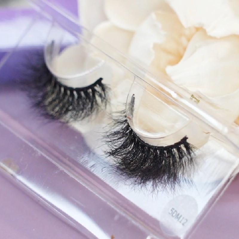 Natural 5D Mink Fur Strip Lashes-Cruelty-Free Private Label Eyelashes with Custom Logo & Packaging