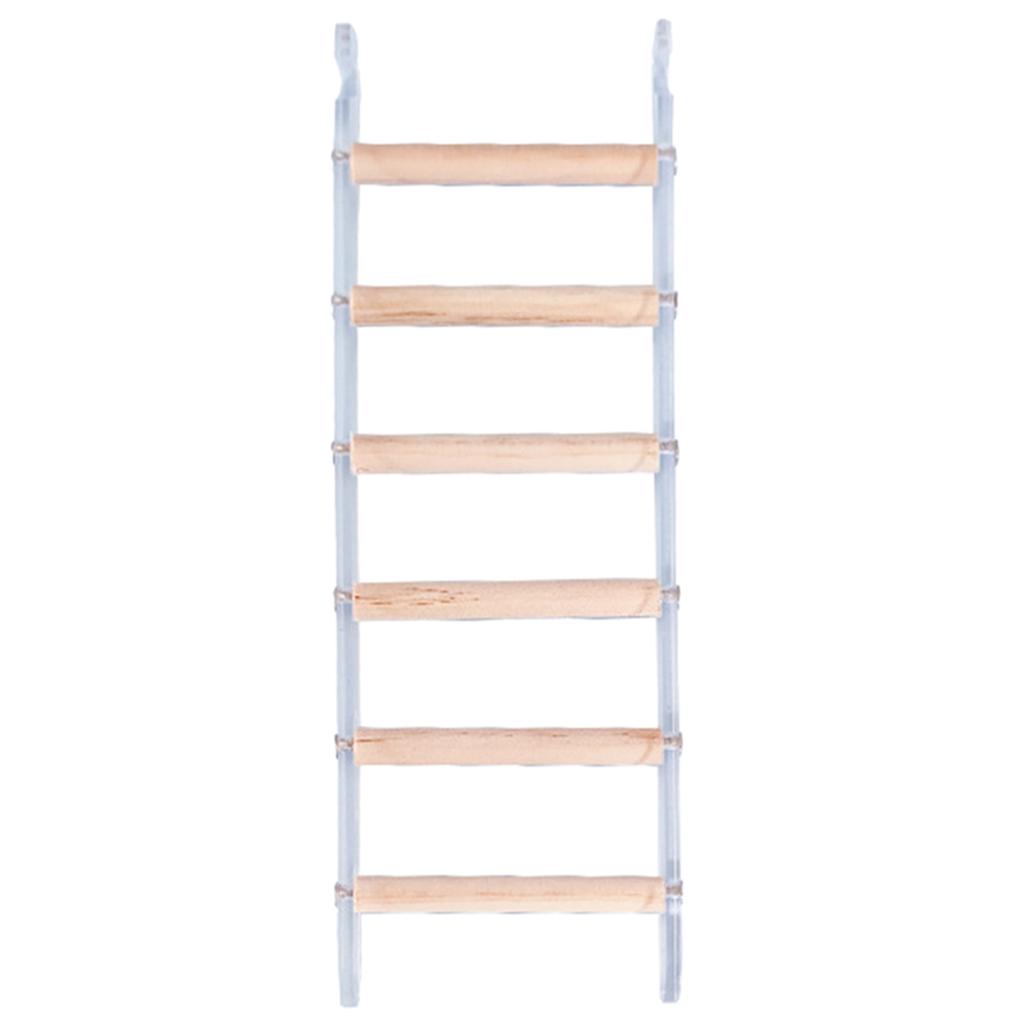 Подставка-жердочка из натурального дерева, лестница-когтеточка, ветка-жердочка для попугаев, волнистых попугайчиков, игрушка-ветка, аксессуары для птичьей клетки