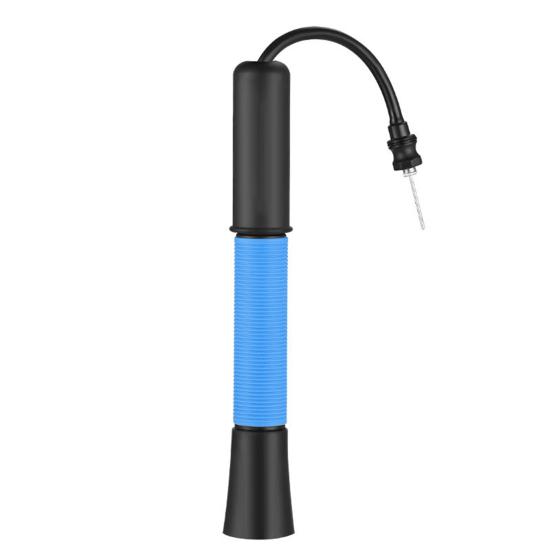 Sports Ball Pump Portable Air Pump Ball Inflator with Needle Storage Push And Pull Inflating System Hand