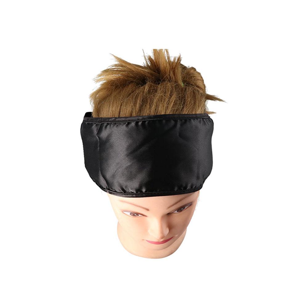 Однотонная женская шелковистая атласная повязка на голову, регулируемая СПА-повязка на голову, тюрбан для мытья лица