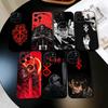 Классический B-Berserk BG G-Guts Чехол для телефона Силиконовый Мягкий Для IPhone 17 16 15 14 13 12 11 X XR Plus Pro Max Plus