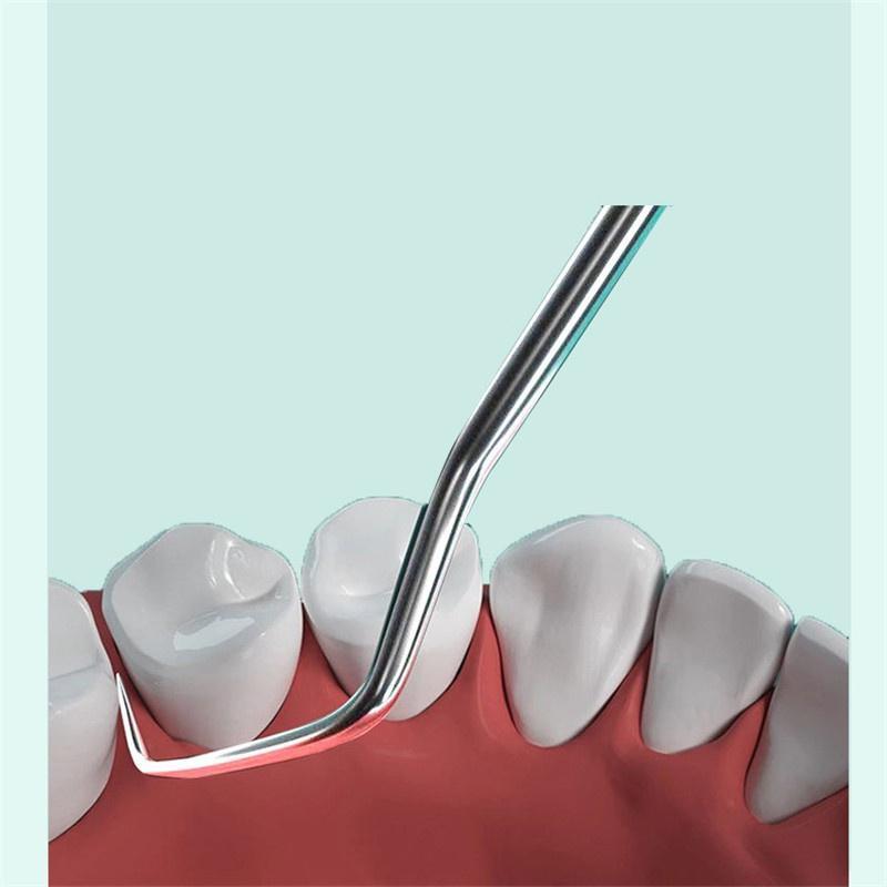 3 шт./компл. зубочистка из нержавеющей стали для ухода за полостью рта, инструмент для чистки зубной нитью, портативный набор зубочисток