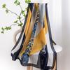 Принт шелковый шарф Весна, лето и осень новый парный имитация шелкового шарфа Китайская женская шаль студенческий пляжный шарф