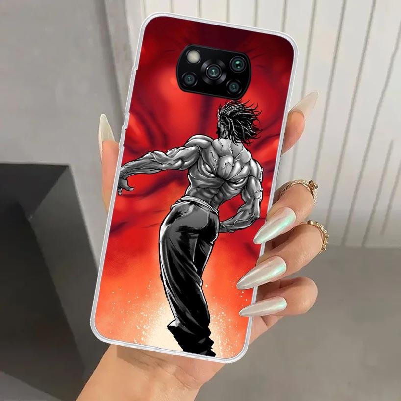 Чехол для телефона Baki the Grappler Original Anime для Xiaomi Poco X5 X6 X7 Pro F7 Ultra M7 Redmi 15 15C 13 13C 12 12C 10 10A 10C 9 9A