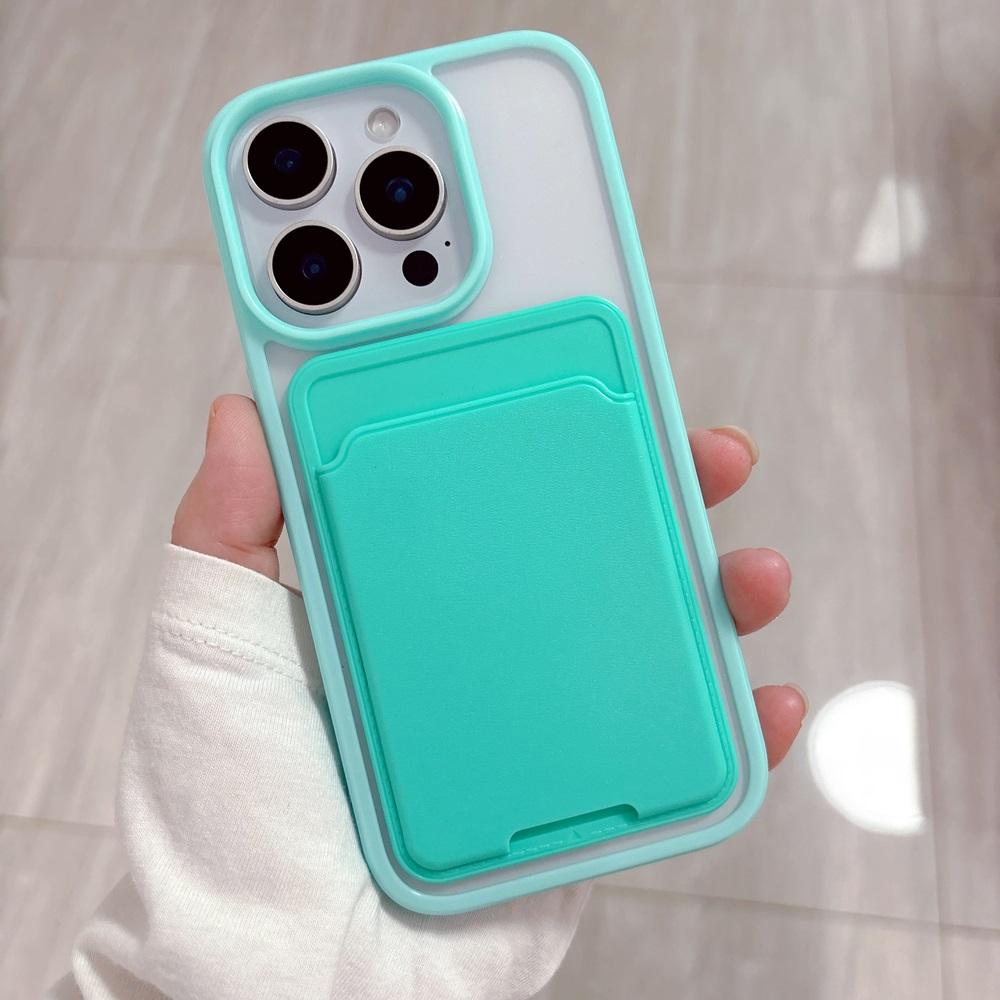 Роскошный Кошелек-Кардхолдер Candy Case Чехол для Телефона Для iPhone 17 16 15 14 13 12 11 Pro Max XS XR X 7 8 Plus Ударопрочный Бампер Чехлы Обложка
