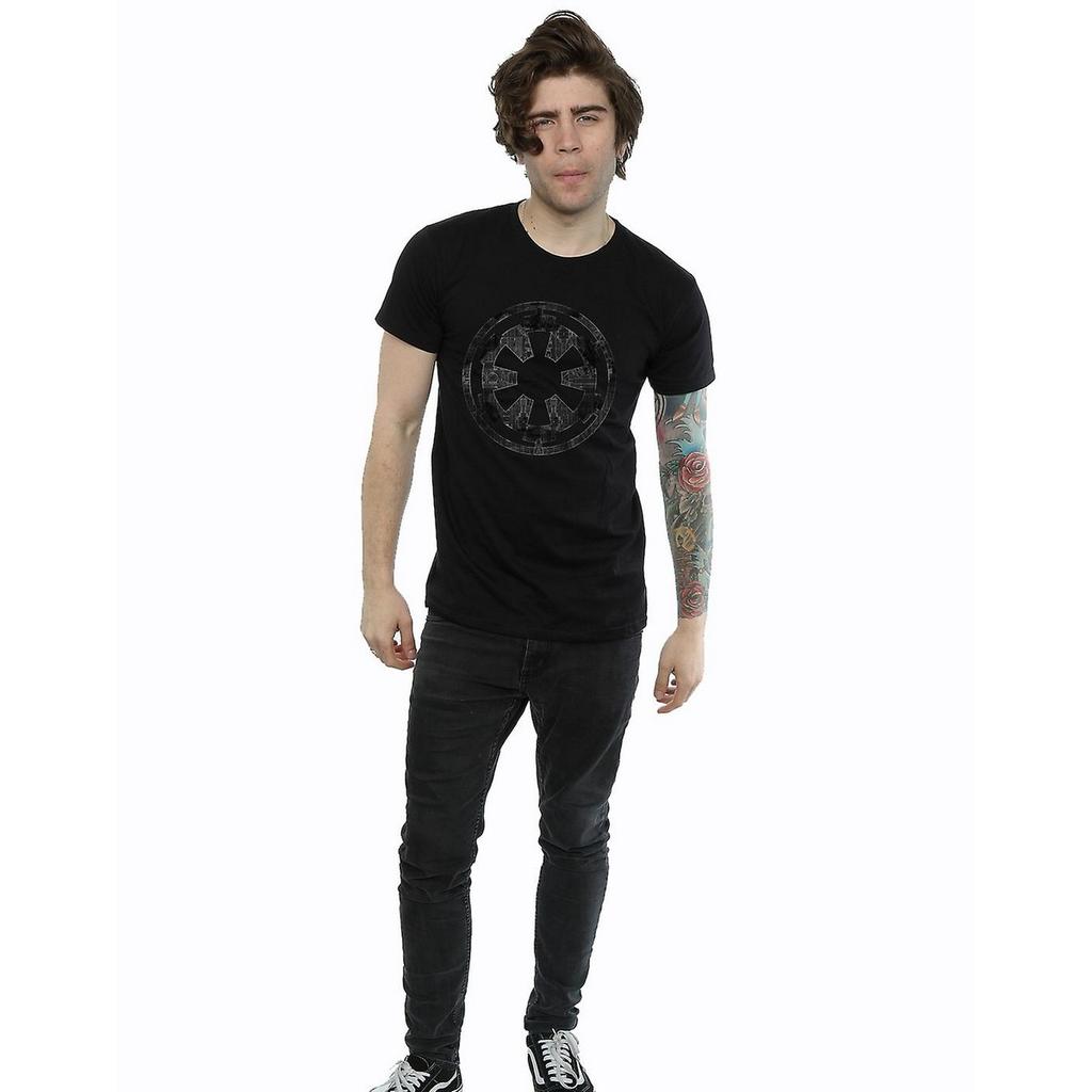 Star Wars: Rogue One Mens Galactic Empire Plans Cotton T-Shirt