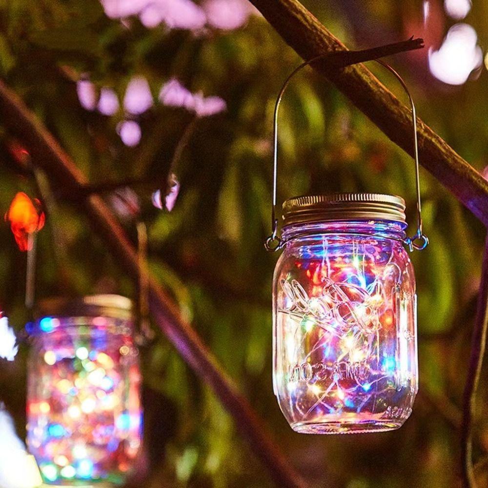 Waterproof Solar Fairy Lights Solar Charging Hanging Outdoor Lights Outdoor Decoration