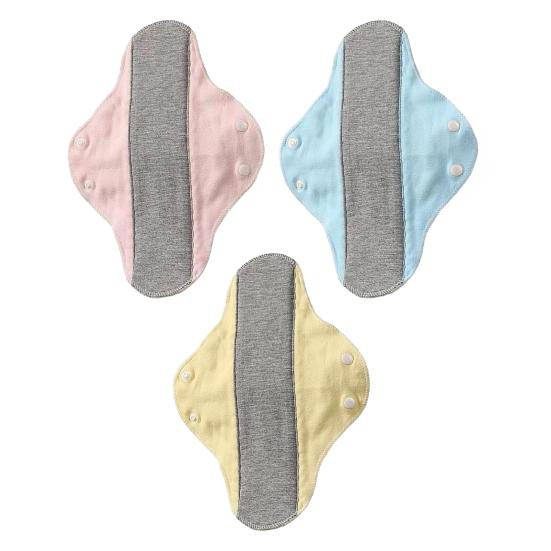 Многоразовые водонепроницаемые прокладки от недержания с асептической технологией на основе графена, моющиеся, менструальные тканевые прокладки для ухода за пожилыми