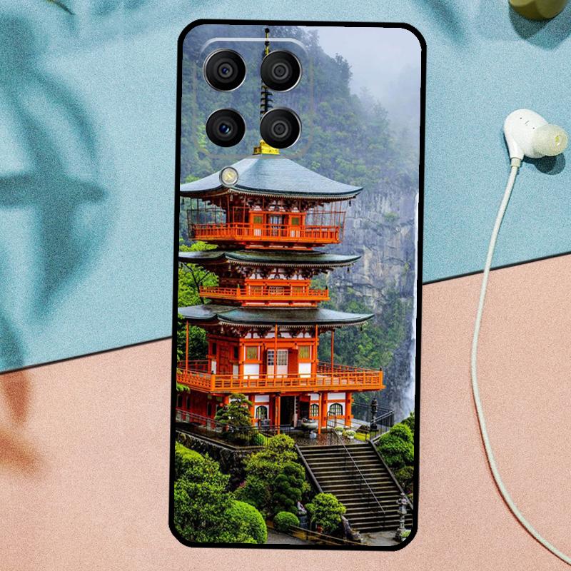Японский храм Киото Для Samsung Galaxy M31 M11 M23 M12 M13 M14 M15 M35 M55 M34 M54 M33 M53 M32 M52 M06 M16 Чехол